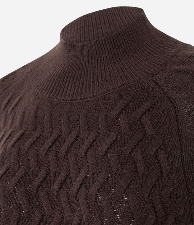 Suéter en Punto con Textura Zig Zag 7