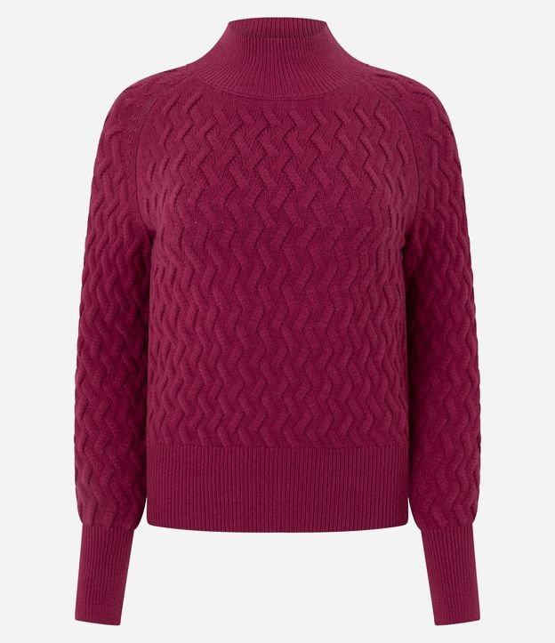 Suéter en Punto con Textura Zig Zag 5