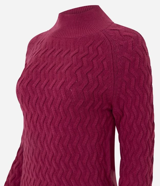 Suéter en Punto con Textura Zig Zag 6