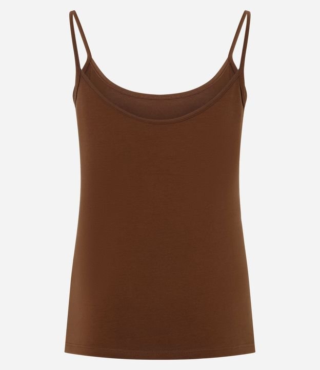 Blusa Básica de Bretel Fino en Algodón Peruano 8