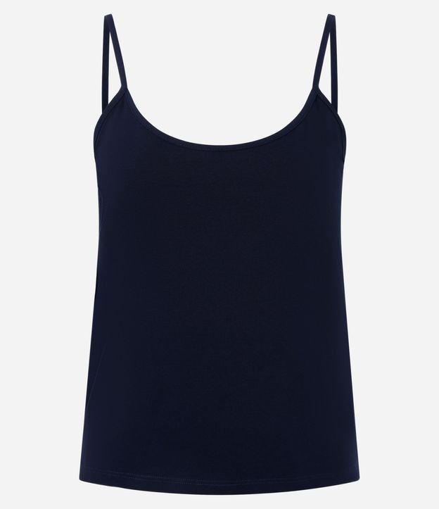 Blusa Básica de Bretel Fino en Algodón Peruano 6
