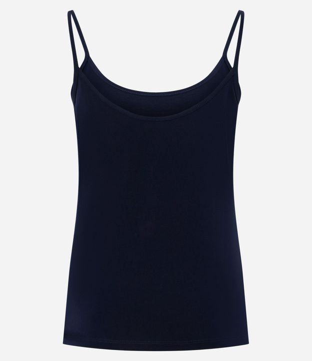 Blusa Básica de Bretel Fino en Algodón Peruano 7