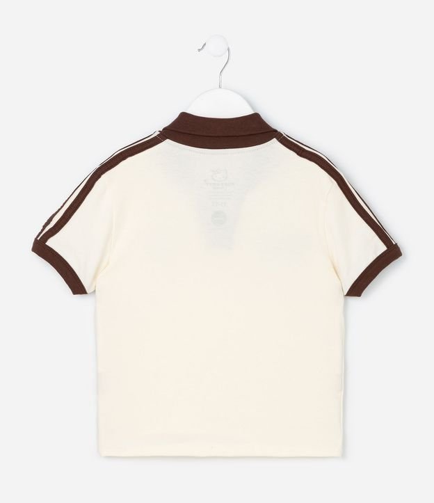 Remera Polo Infantil Hello Kitty con Bola de Vôlei - Talle 5 a 14 años 4