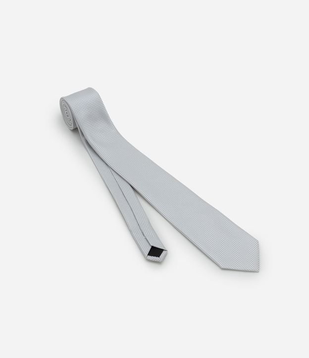 Corbata Regular con Efecto Satinado y Texturizada 1