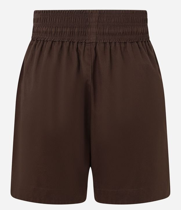 Short Runner en Sarga con Elástico y Lazo 7