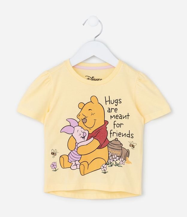 Remera Regular Infantil con Estampa Winnie The Pooh - Talle 1 a 6 años 2