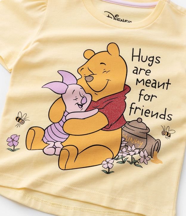 Remera Regular Infantil con Estampa Winnie The Pooh - Talle 1 a 6 años 7