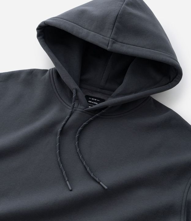 Saco Comfort en Algodón con Felpa y Bolsillo Canguro 7