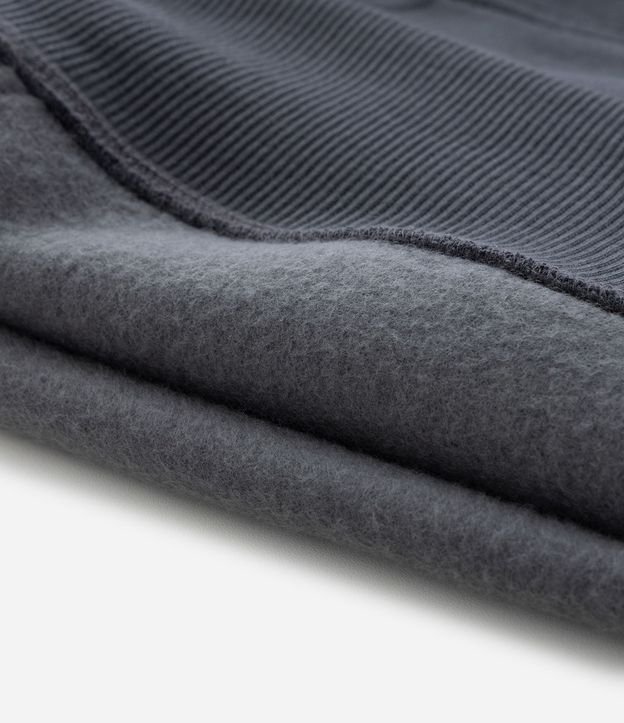 Saco Comfort en Algodón con Felpa y Bolsillo Canguro 10