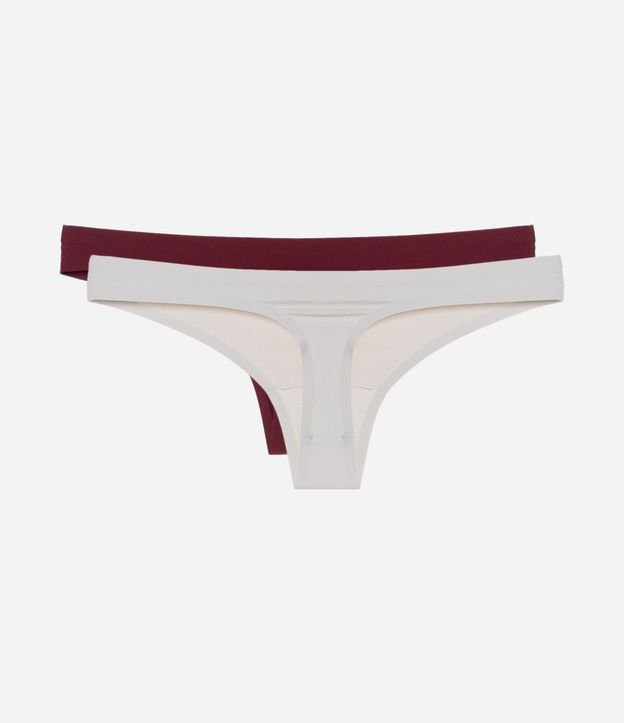 Kit 02 Bombachas Bikini Hilo en Microfibra 2