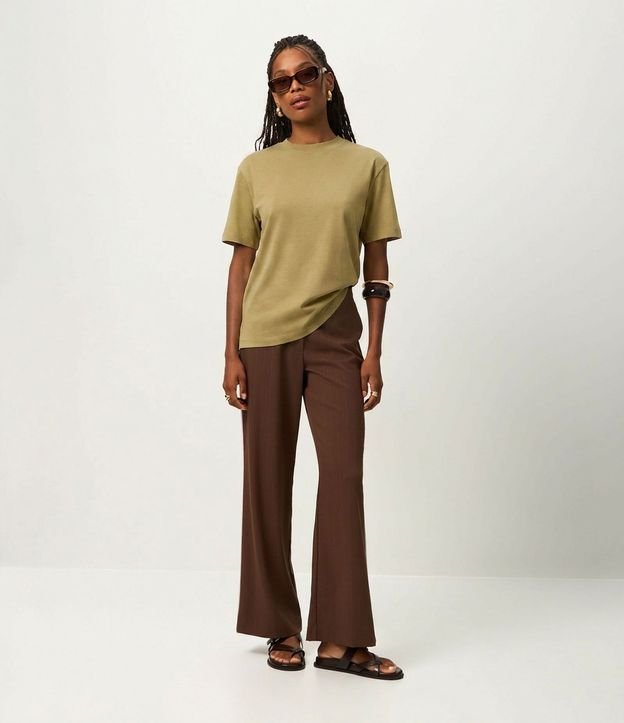 Remera T-Shirt en Suedine Básica