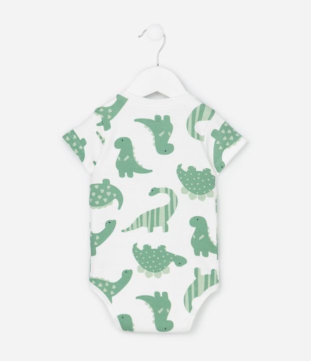 Conjunto Infantil en Suedine con Estampa de Dinosaurio - Talle RN a 18 Meses 4