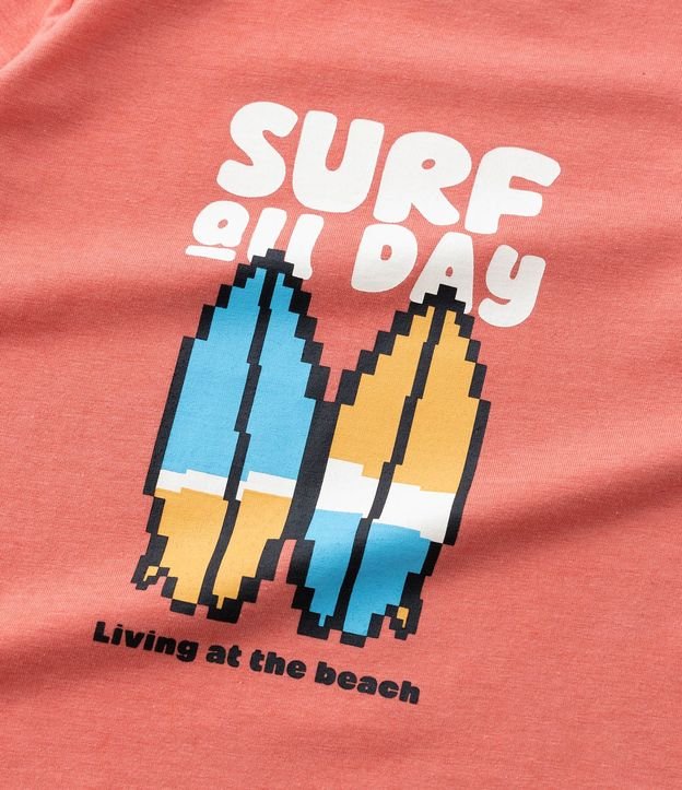 Remera Infantil con Estampa Tablas de Surf - Talle 1 a 6 años 5