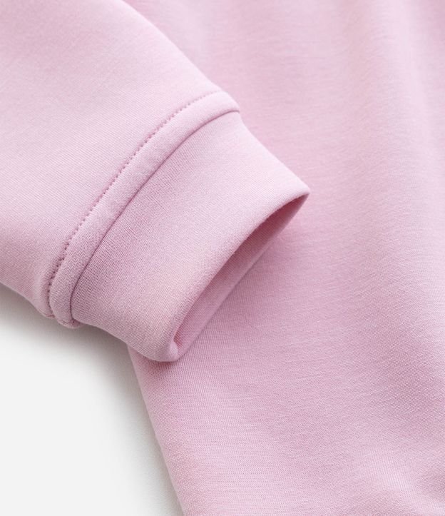 Campera Infantil en Modal con Capucha y Lazo - Talle 0 a 18 Meses 7