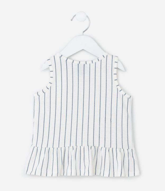 Musculosa Infantil Slim con Estampa de Rayas Bluey  - Talle 1 a 6 años 2