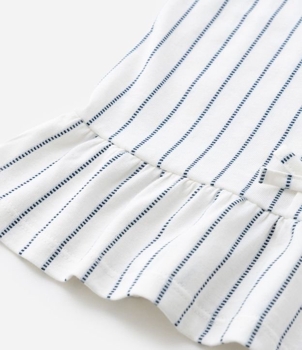 Musculosa Infantil Slim con Estampa de Rayas Bluey  - Talle 1 a 6 años 4