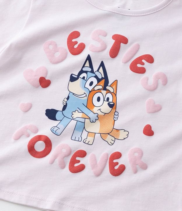 Remera Infantil con Estampa Bluey y Bingo Besties - Talle 1 a 6 años 6