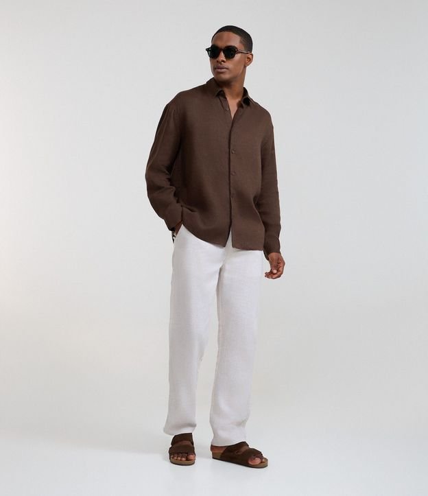 Camisa Relaxed en Cambraia de Lino Puro 2