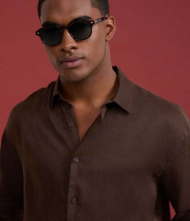 Camisa Relaxed en Cambraia de Lino Puro 4