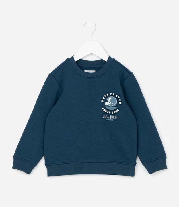 Conjunto Infantil Algodón College con Estampa Embossed - Talle 1 a 6 años 4