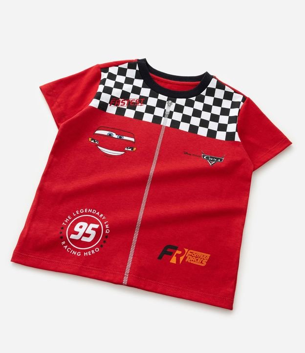 Pijama Infantil Corto con Estampa Cars  - Talle 2 a 6 años 10