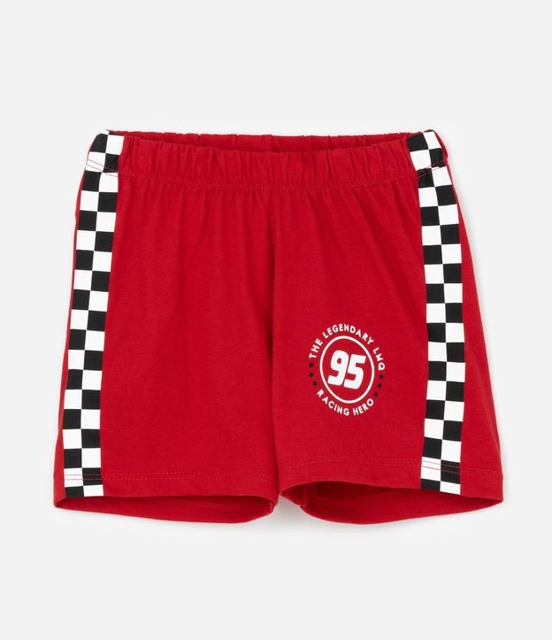 Pijama Infantil Corto con Estampa Cars  - Talle 2 a 6 años 6