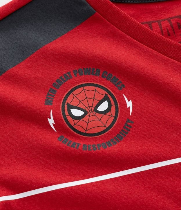 Pijama Infantil Corto en Algodón con Estampa Spider-Man - Talle 4 a 12 años 7