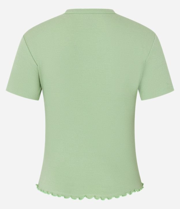 Blusa en Viscosa Texturizada con Bajo Ondulado 10