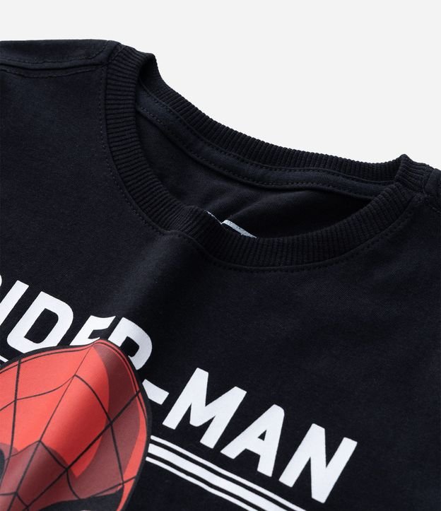Remera Infantil con Estampa y Lettering  Spider Man - Talle 4 a 12 años 4