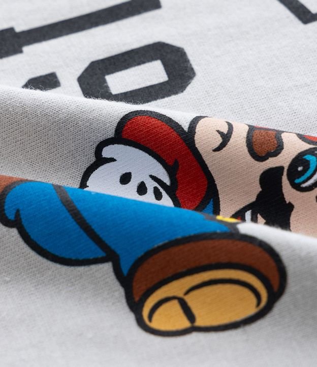 Remera Infantil con Estampa Super Mario Nintendo - Talle 4 a 10 años 4
