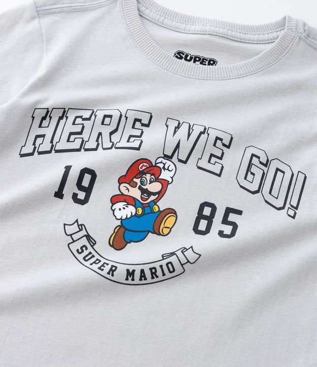 Remera Infantil con Estampa Super Mario Nintendo - Talle 4 a 10 años 6