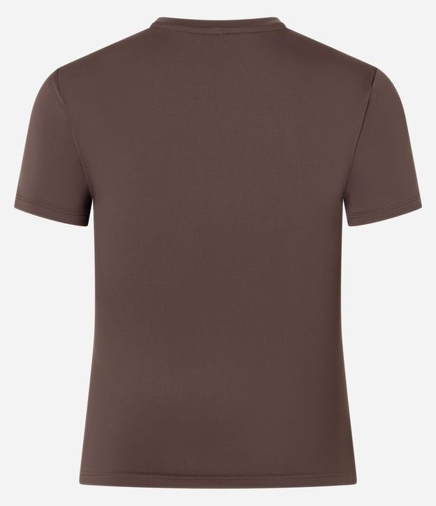 Blusa Alargada en Poliamida Básica 6