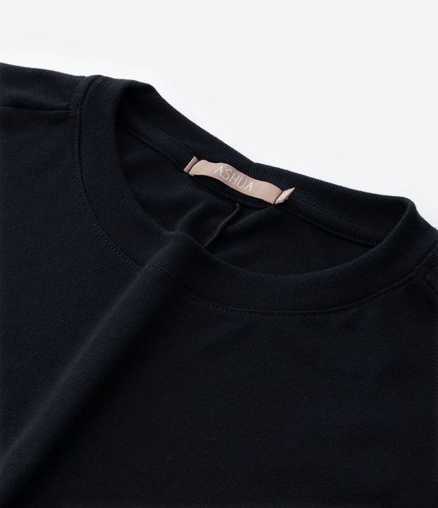 Blusa en Rib Sin Sisa con Cuello Redondo Curve & Plus Size 7