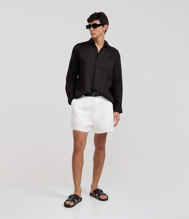 Camisa Relaxed en Cambraia de Lino Puro 2
