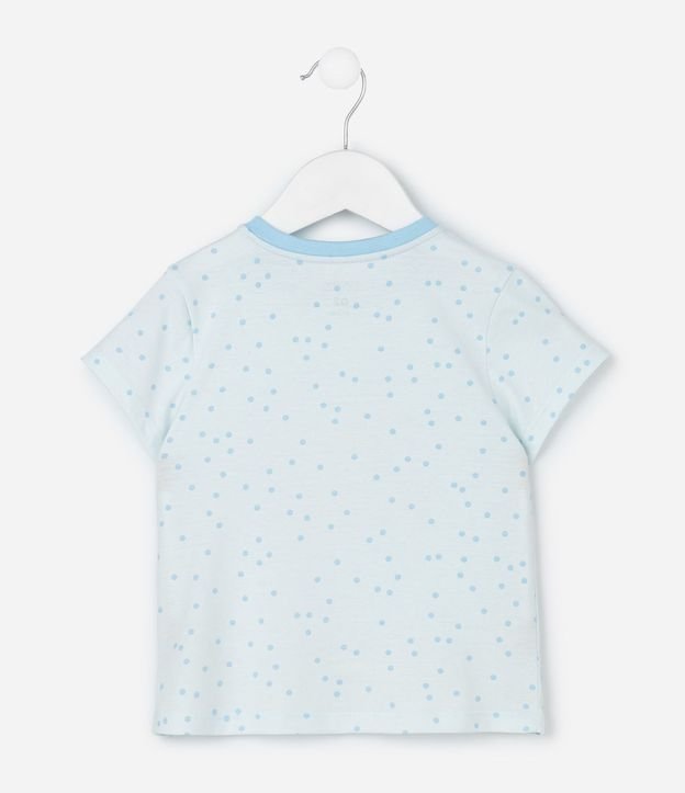 Pijama Corto Infantil con Estampa de Lunares y Carpincho - Talle 2 a 6 años 3