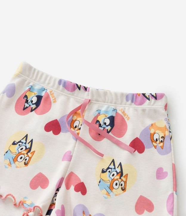 Pijama Infantil con Estampa Bluey y Bingo con Corazones - Talle 3 a 8 años 12