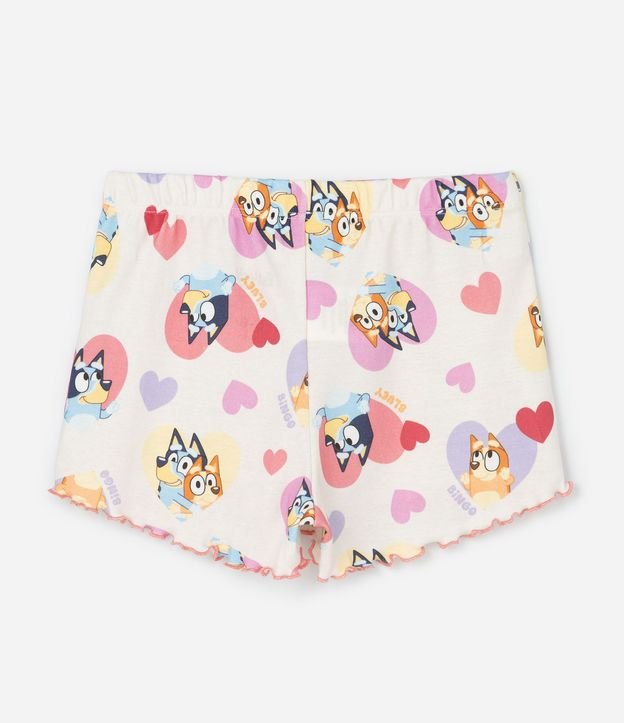 Pijama Infantil con Estampa Bluey y Bingo con Corazones - Talle 3 a 8 años 6