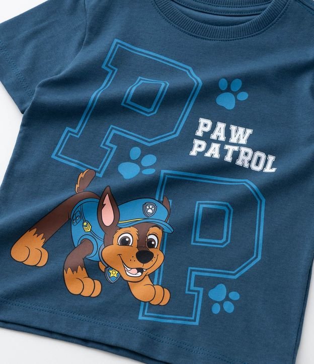Remera Manga Corta Media Malla College Chase Paw Patrol 6