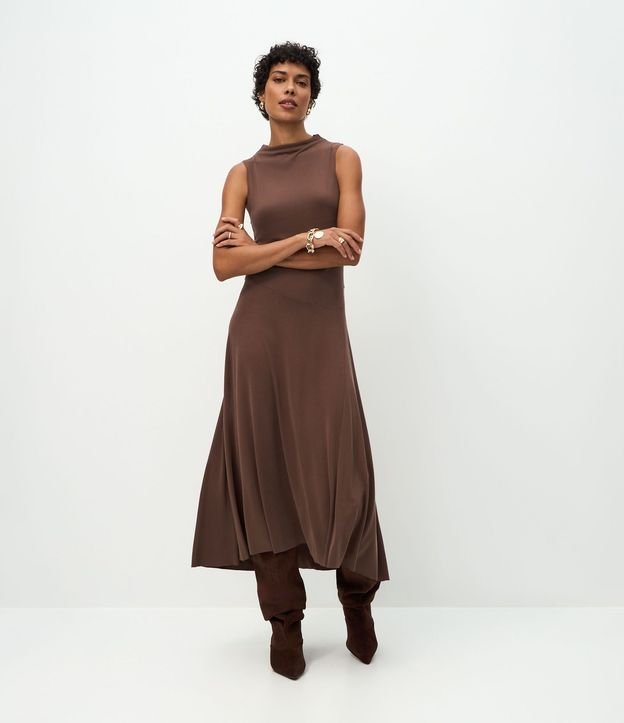 Vestido New Midi con Cintura Asimétrica 1