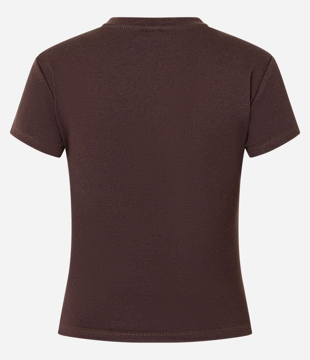 Blusa Básica Justa y Alargada en Rib 8