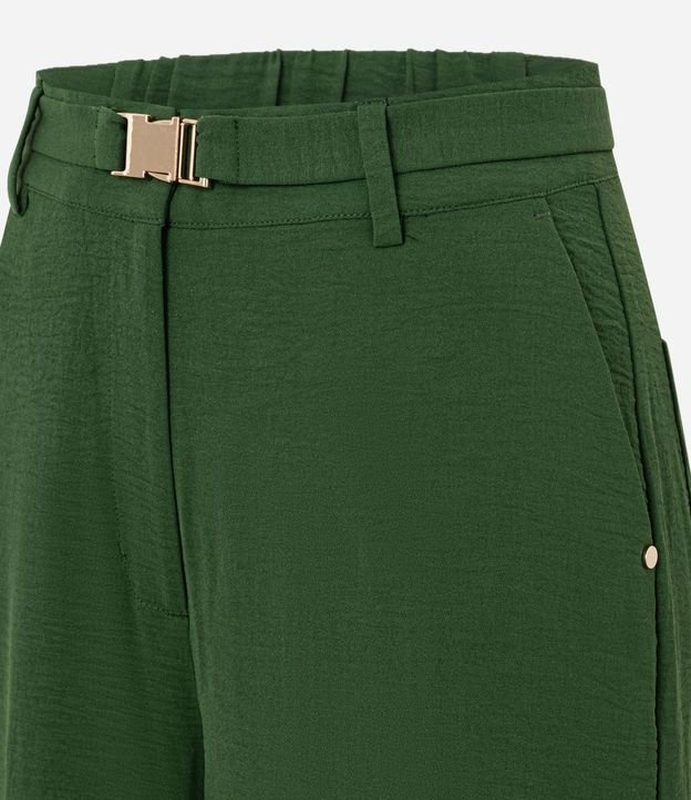 Pantalón Wide Leg en Airflow con Cinturón y Hebilla 2