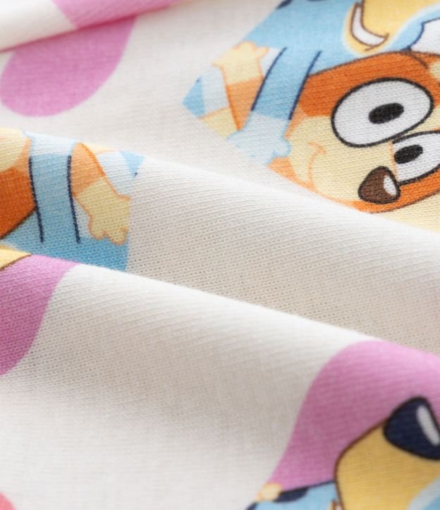 Pijama Infantil con Estampa Bluey y Bingo - Talle 3 a 8  Anos 12