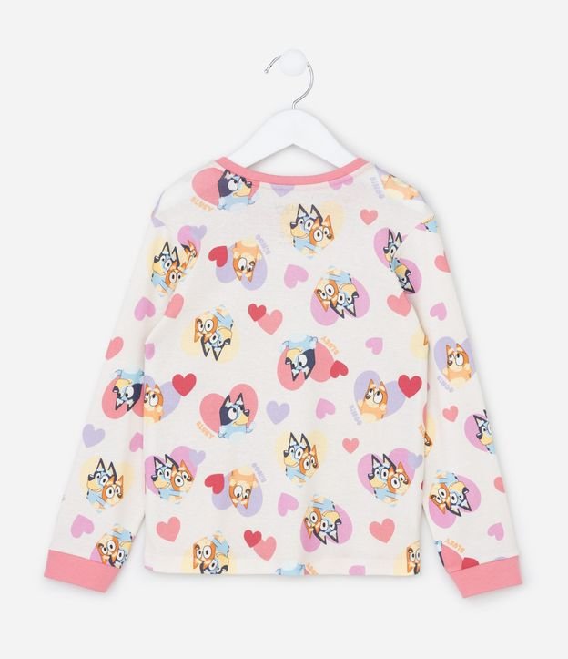 Pijama Infantil con Estampa Bluey y Bingo - Talle 3 a 8  Anos 6