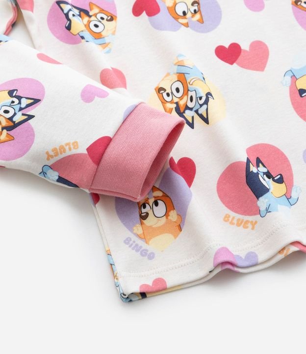 Pijama Infantil con Estampa Bluey y Bingo - Talle 3 a 8  Anos 10
