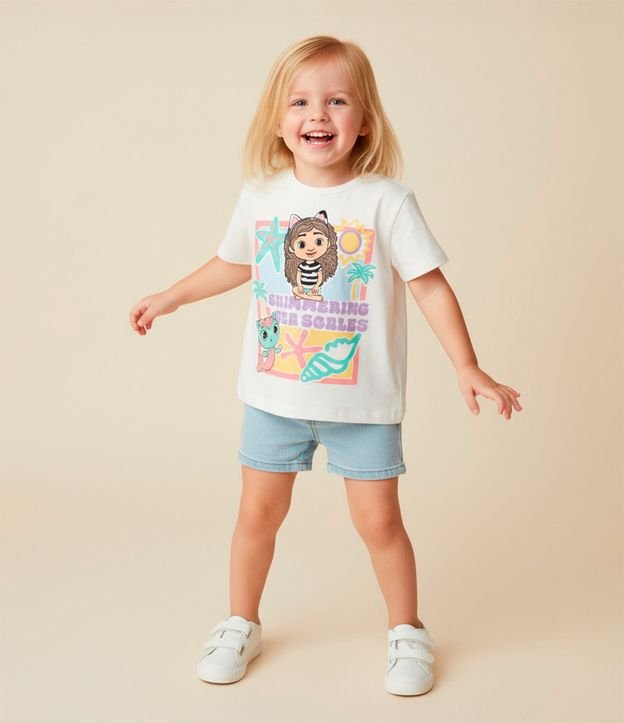 Remera Infantil Regular Estampa La Casa Mágica De Gabby  - Talle 1 a 6 años 1