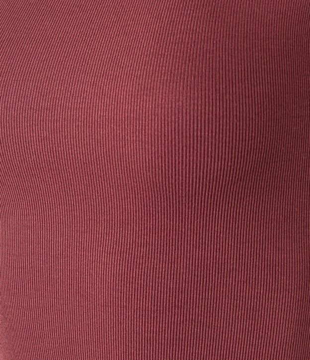 Blusa Acanalada en Rib con Cuello Alto 9