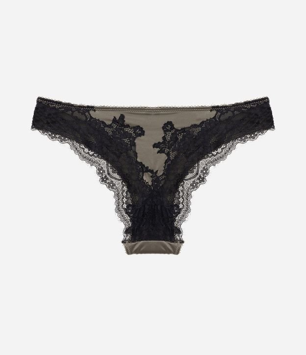 Bombacha Bikini en Microfibra con Detalle Encaje 6