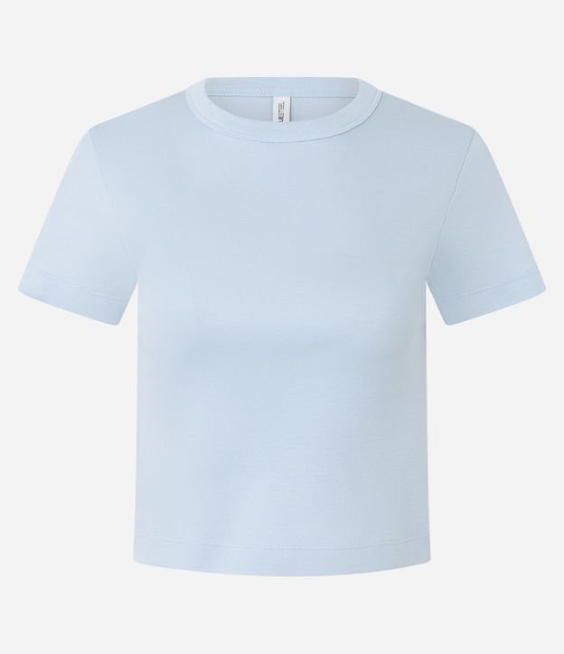 Blusa Cropped en Algodón Interlock 7