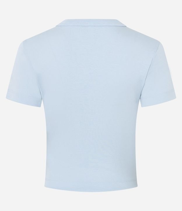 Blusa Cropped en Algodón Interlock 8
