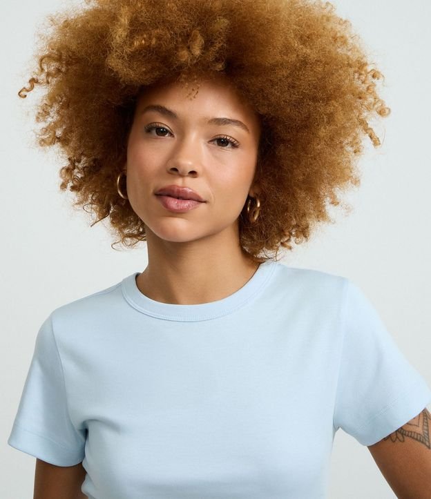 Blusa Cropped en Algodón Interlock 6